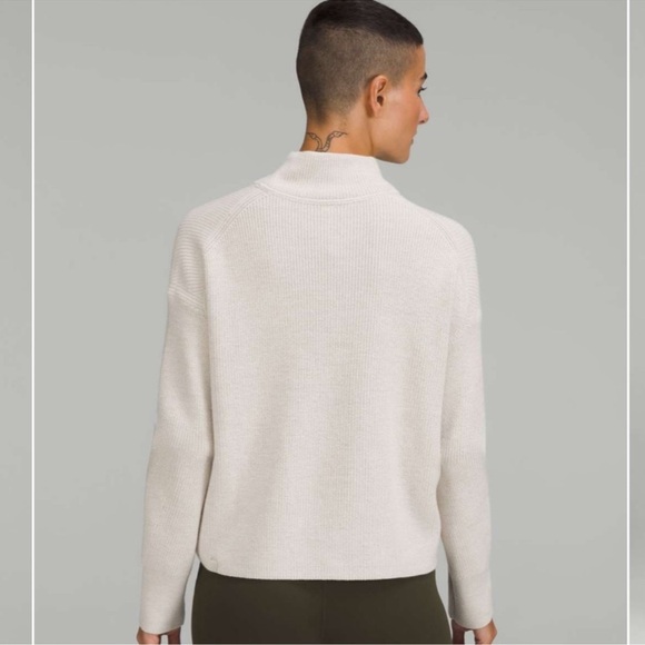 lululemon athletica Cream Turtleneck Sweater - Picture 2 of 6